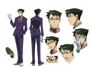 柴来人の設定画。