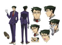 柴来人の設定画。