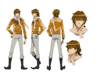 芳村兵馬の設定画。