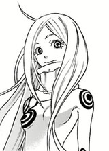 「デッドマン・ワンダーランド」ヒロインのシロ。(c)片岡人生、近藤一馬／KADOKAWA