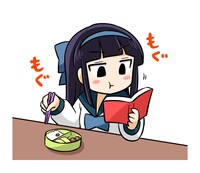 「本が好き子さん」LINEスタンプ