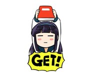 「本が好き子さん」LINEスタンプ