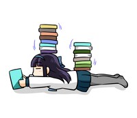 「本が好き子さん」LINEスタンプ