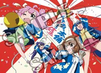 特典の限定ポストカード。(c)ルーツ/Piyo/アース・スター エンターテイメント/亀井戸高校テニス部