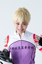 水田信行役の桝井賢斗。