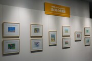 「60th×60th展覧会」で原画が展示されている様子。