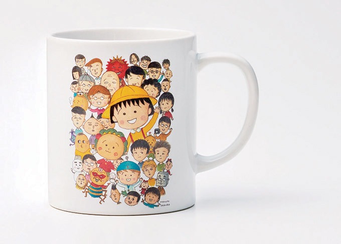 会場で販売されるマグカップ。