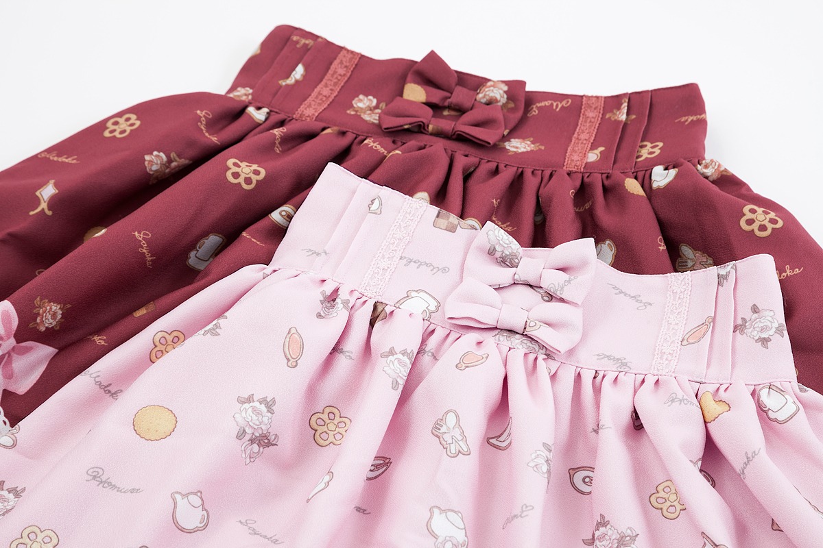 「クッキーリボンスカート」