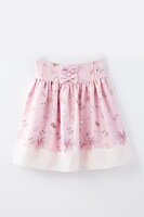 「クッキーリボンスカート」のピンク。