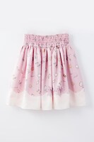 「クッキーリボンスカート」のピンク。