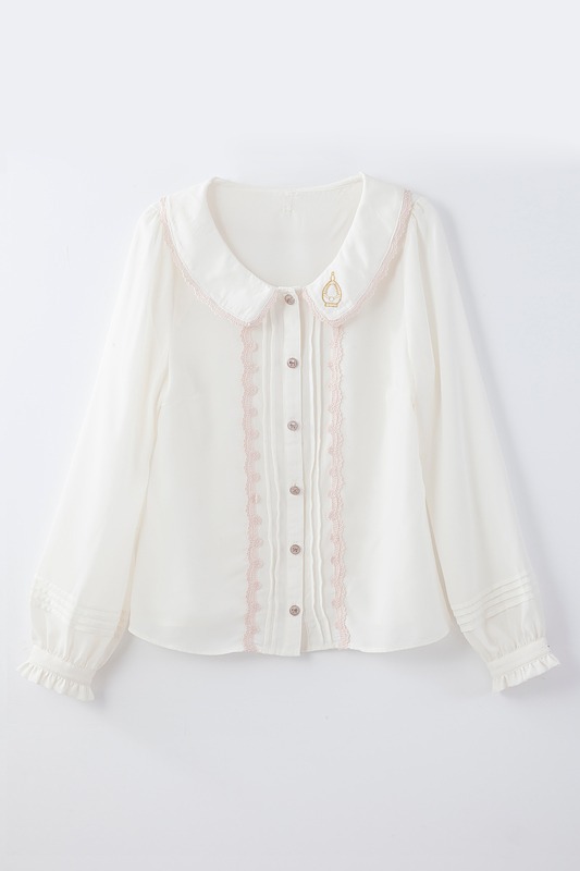 「トップス＆ジャンパースカートセット」のピンクベージュ。