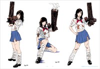 「KING OF POP 江口寿史 全イラストレーション集」より。