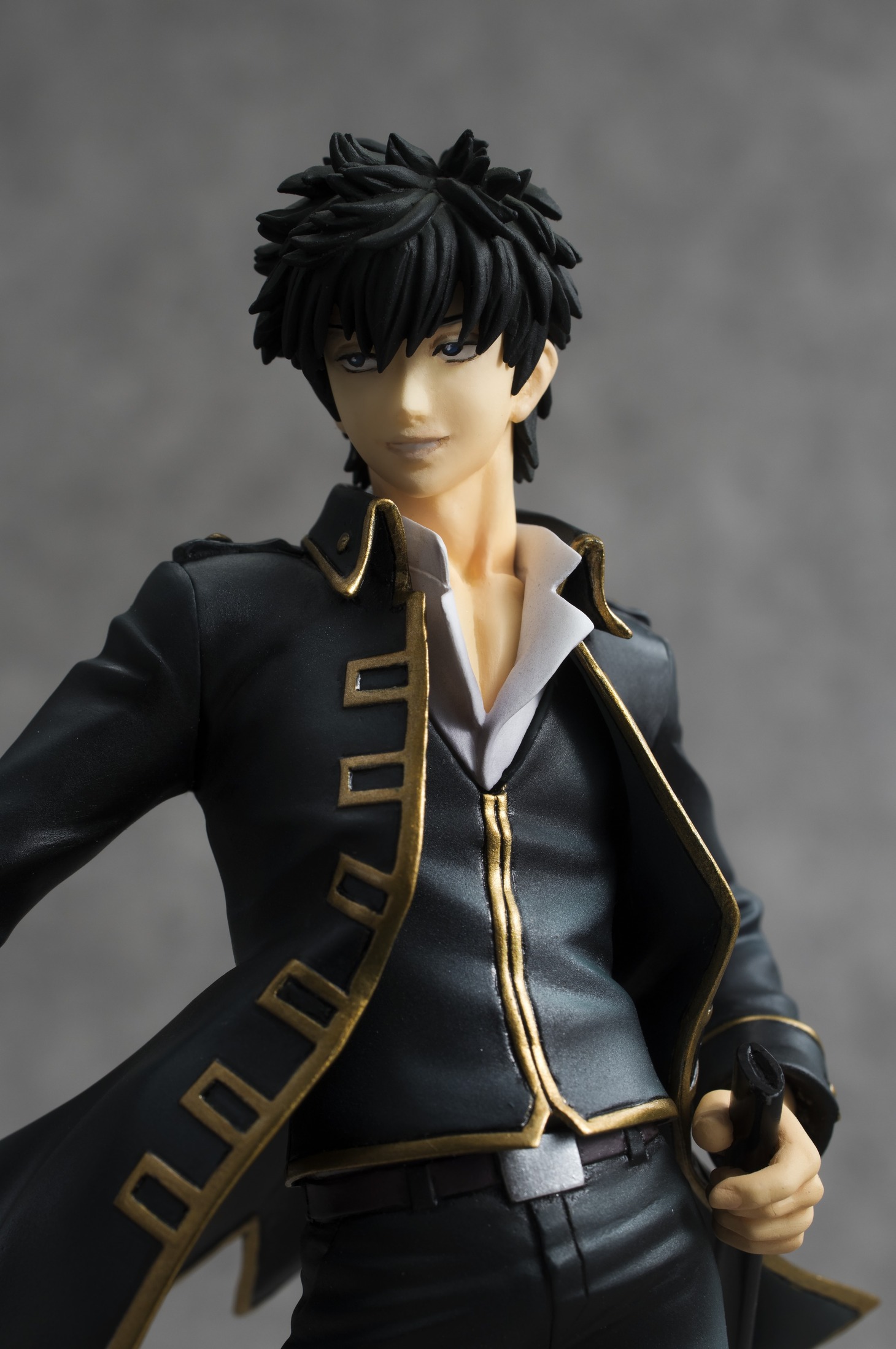 「フィギュアーツZERO 土方十四郎」。同「坂田銀時」に同梱される交換用頭部を着けたところ。