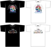 「『実は私は』フルカラーTシャツ」。上段が「天使VER」で下段が「Iam...ロゴVER」。