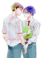 「女子BL」裏表紙イラスト