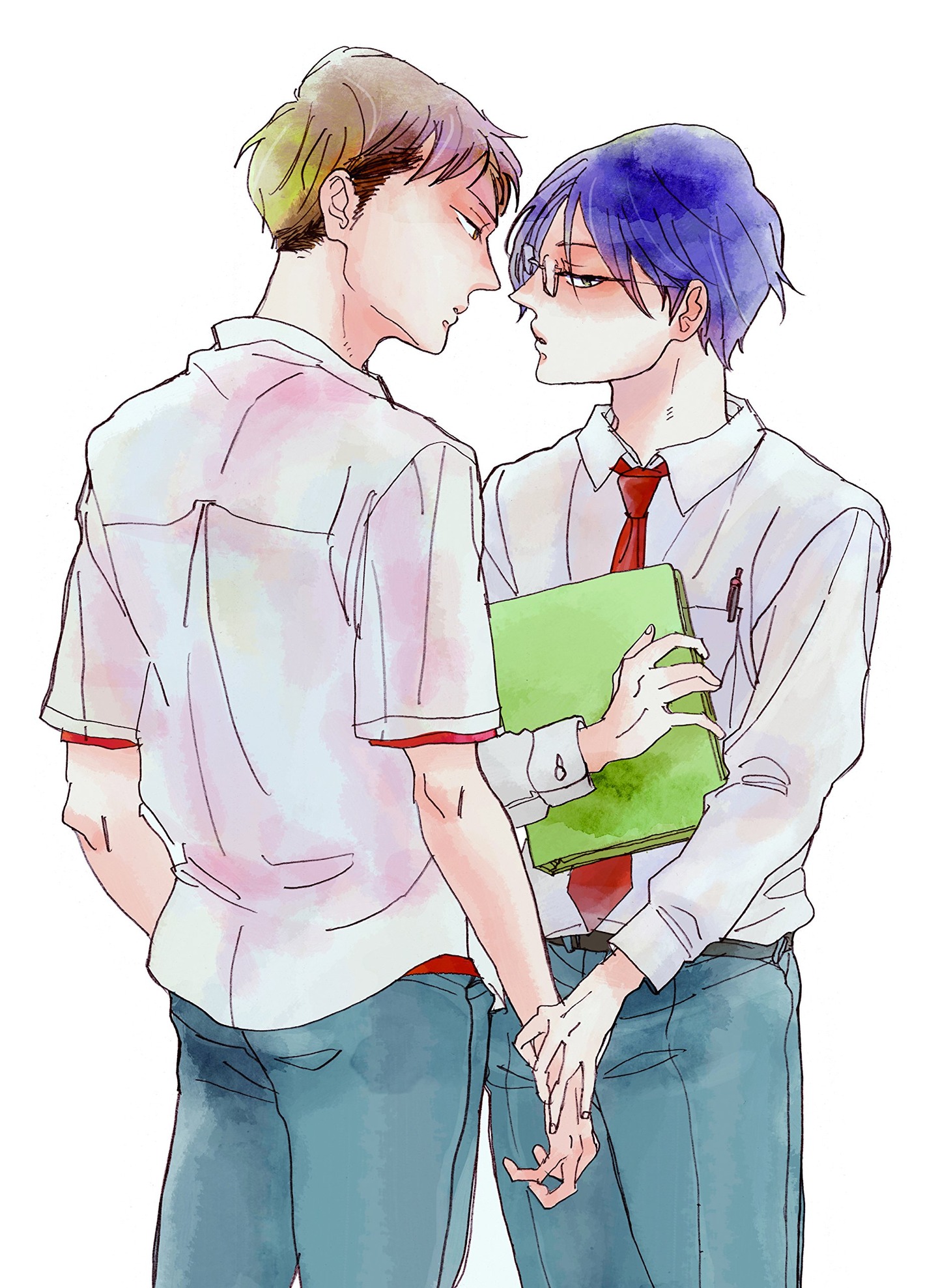 「女子BL」裏表紙イラスト