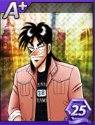 期間中にログインすると手に入る「A+カイジカード」。