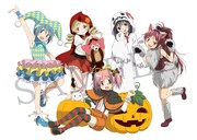 パネルイラストを集めたところ。