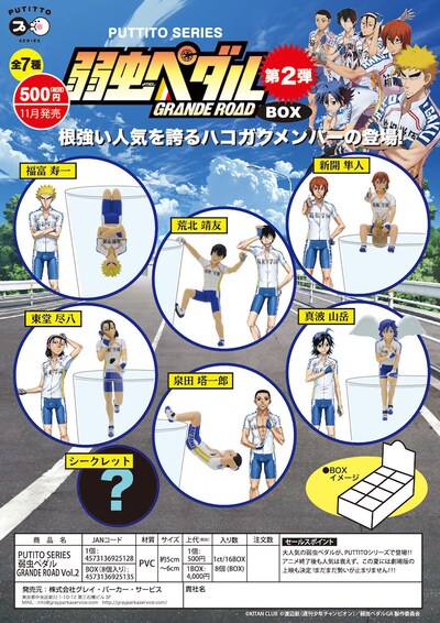「PUTITTO series 弱虫ペダル GRANDE ROAD Vol.2」