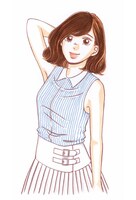 原作「いつかティファニーで朝食を」より、佐藤麻里子。(c)マキヒロチ 2012／新潮社