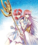 「聖闘士星矢セインティア翔」のカット。(c)車田正美・久織ちまき(チャンピオンRED)