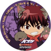 「黒子のハロウィン in J-WORLD TOKYO」期間中に販売される、缶バッジの1種。