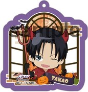 「むっくんのお菓子選び」で景品としてプレゼントされる、ファブリックキーホルダーの1種。