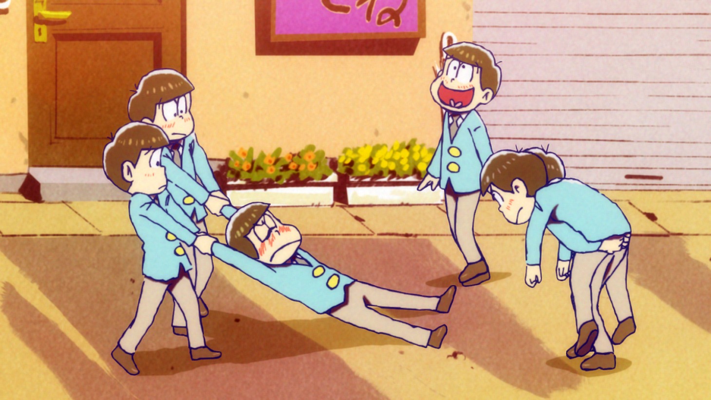 TVアニメ「おそ松さん」のプロモーション映像より。