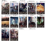 阪急電鉄の各駅に掲出されるポスター一覧。