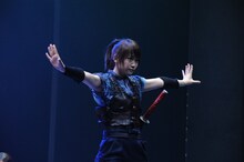 あずみ役の川栄李奈。