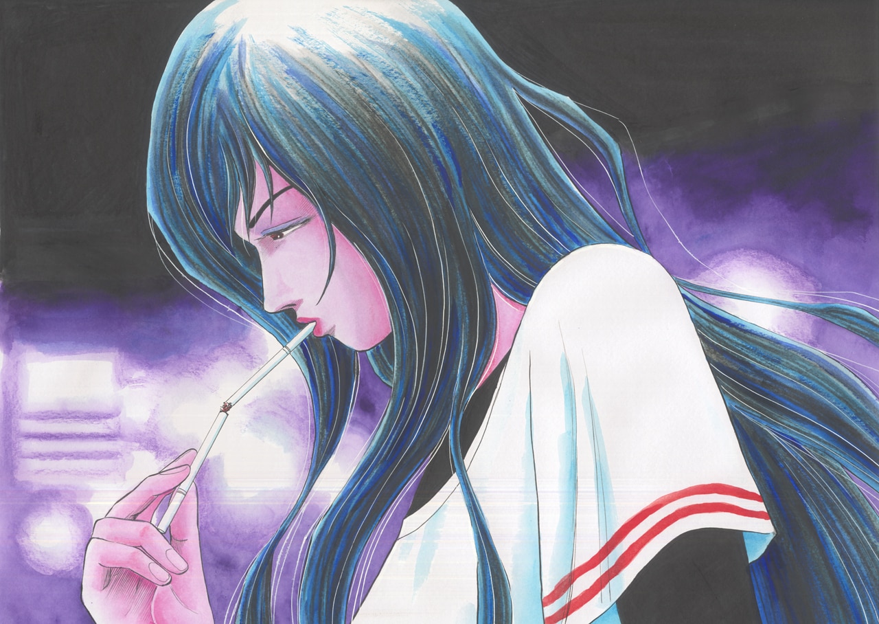 落合裕介が誉田哲也の「妖の華」をコミカライズ、島田英次郎の連作読切も