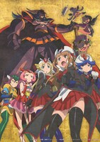 「東映ロボットガールズ」とのコラボ作品。(c)ダイナミック企画・東映アニメーション (c)松本零士・東映アニメーション (c)ロボットガールズ研究所