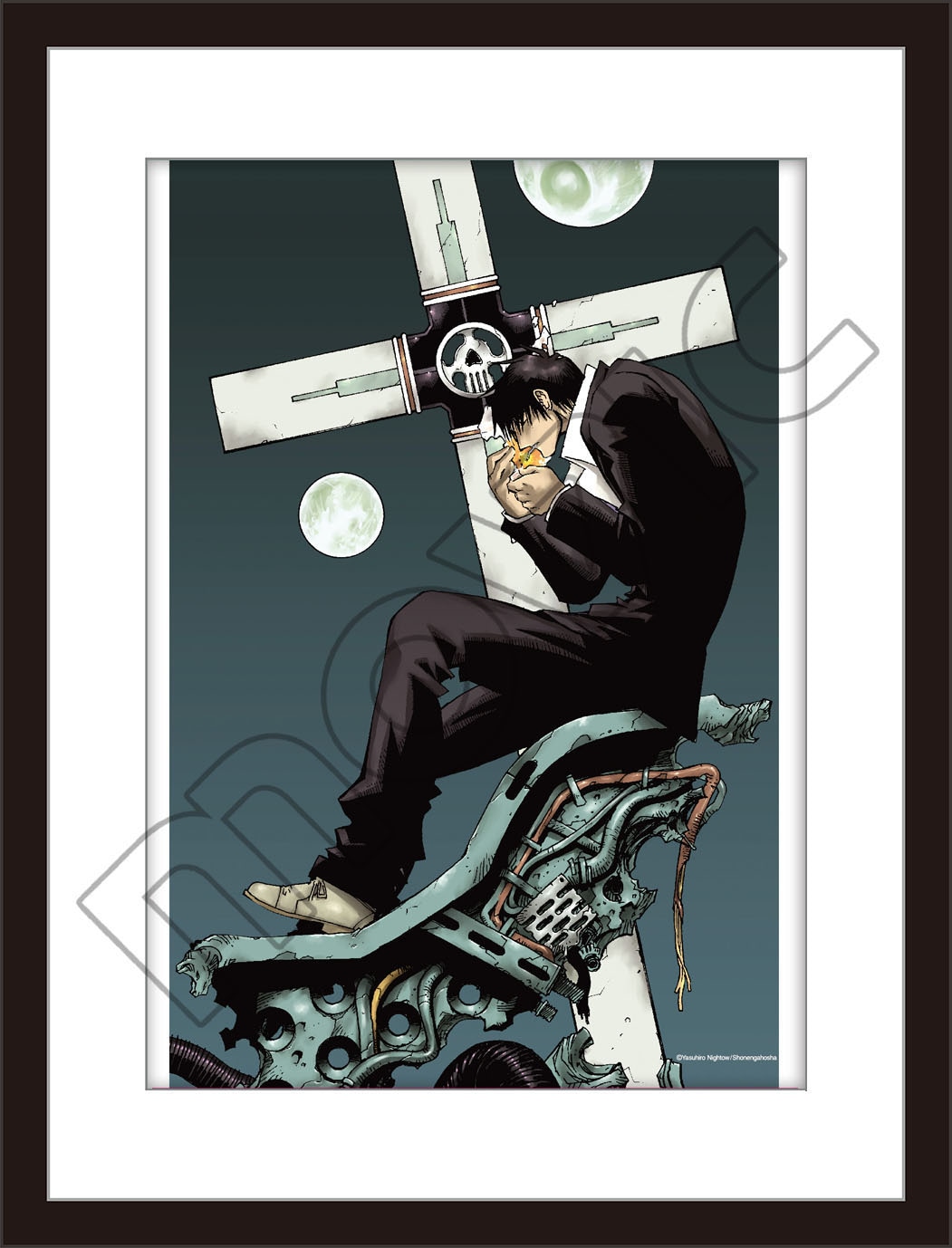 ミストグラフ「ウルフウッド〈月夜〉」のイメージ。