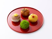 「魔のループおはぎ」4個入り864円。限定250個。