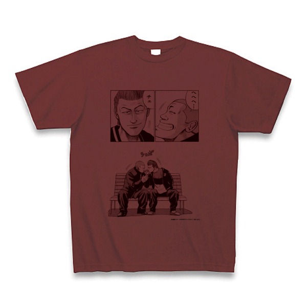 担当編集者が選んだページをプリントしたTシャツ。