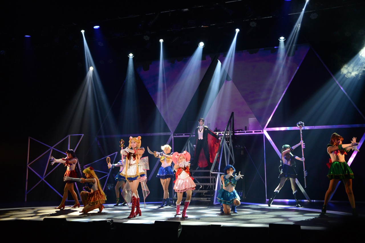 「ミュージカル『美少女戦士セーラームーン』-Un Nouveau Voyage-」ゲネプロの様子。