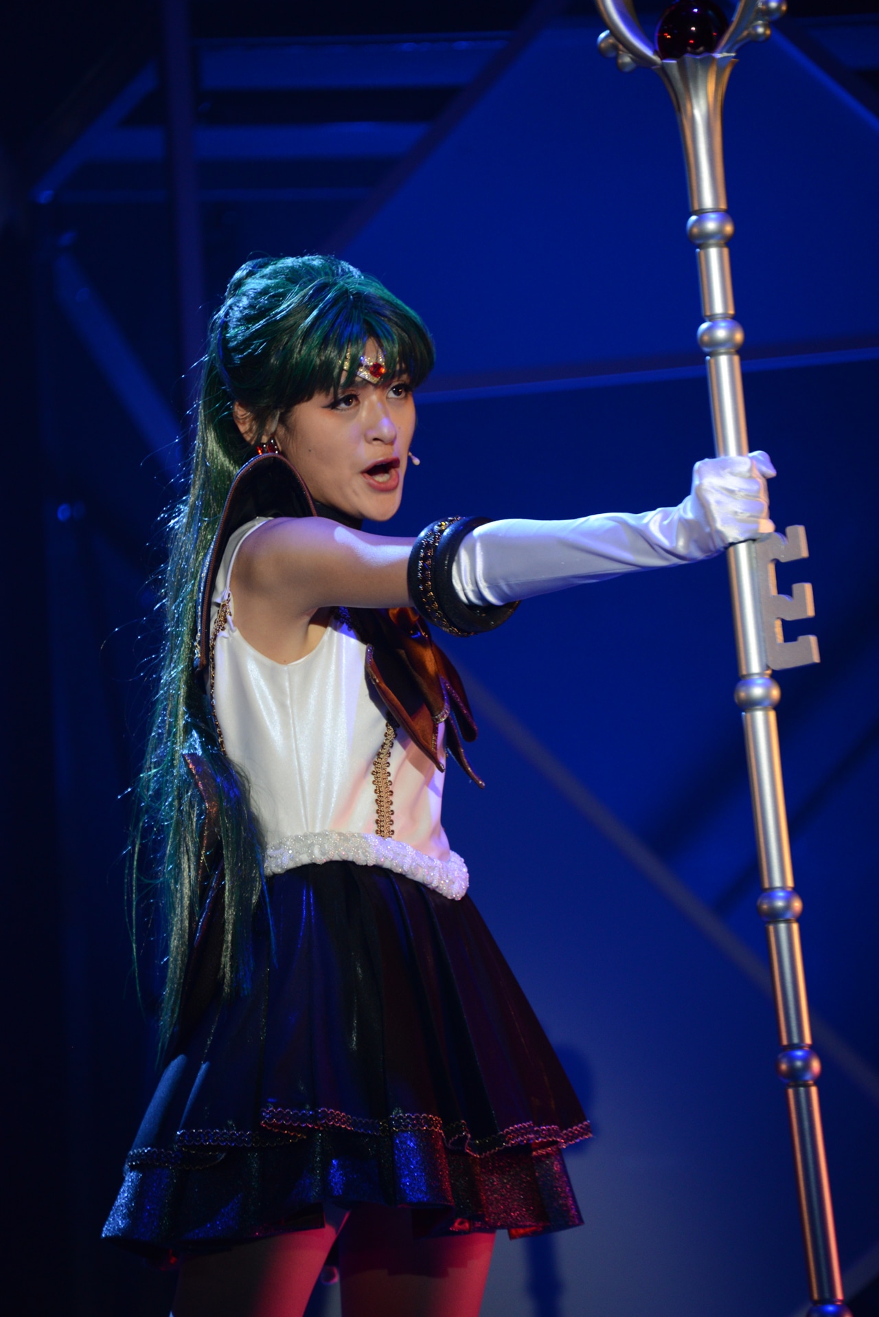 「ミュージカル『美少女戦士セーラームーン』-Un Nouveau Voyage-」ゲネプロの様子。