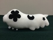 アトちゃんのぬいぐるみのサンプル。