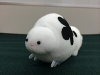 アトちゃんのぬいぐるみのサンプル。
