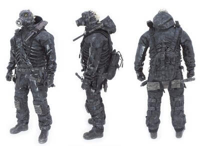 カイマンのフィギュア。※写真は監修中のサンプル。