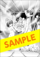 「電波教師」18巻をCOMIC ZINにて購入すると、特典として進呈される描き下ろしのイラストカード。