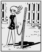 青山の元キャラである「バンパイア」の岩根山ルリ子。「ブラック・ジャック」の「U-18 は知っていた」ではコンピューター医療マシンの開発者・ワットマン博士として登場。(c)手塚プロダクション (c)田畑由秋・大熊ゆうご(ヤングチャンピオン) (c)ヤング ブラック・ジャック製作委員会