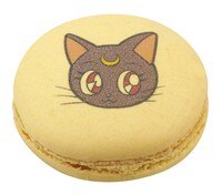 「ルナ」柄のマカロン。