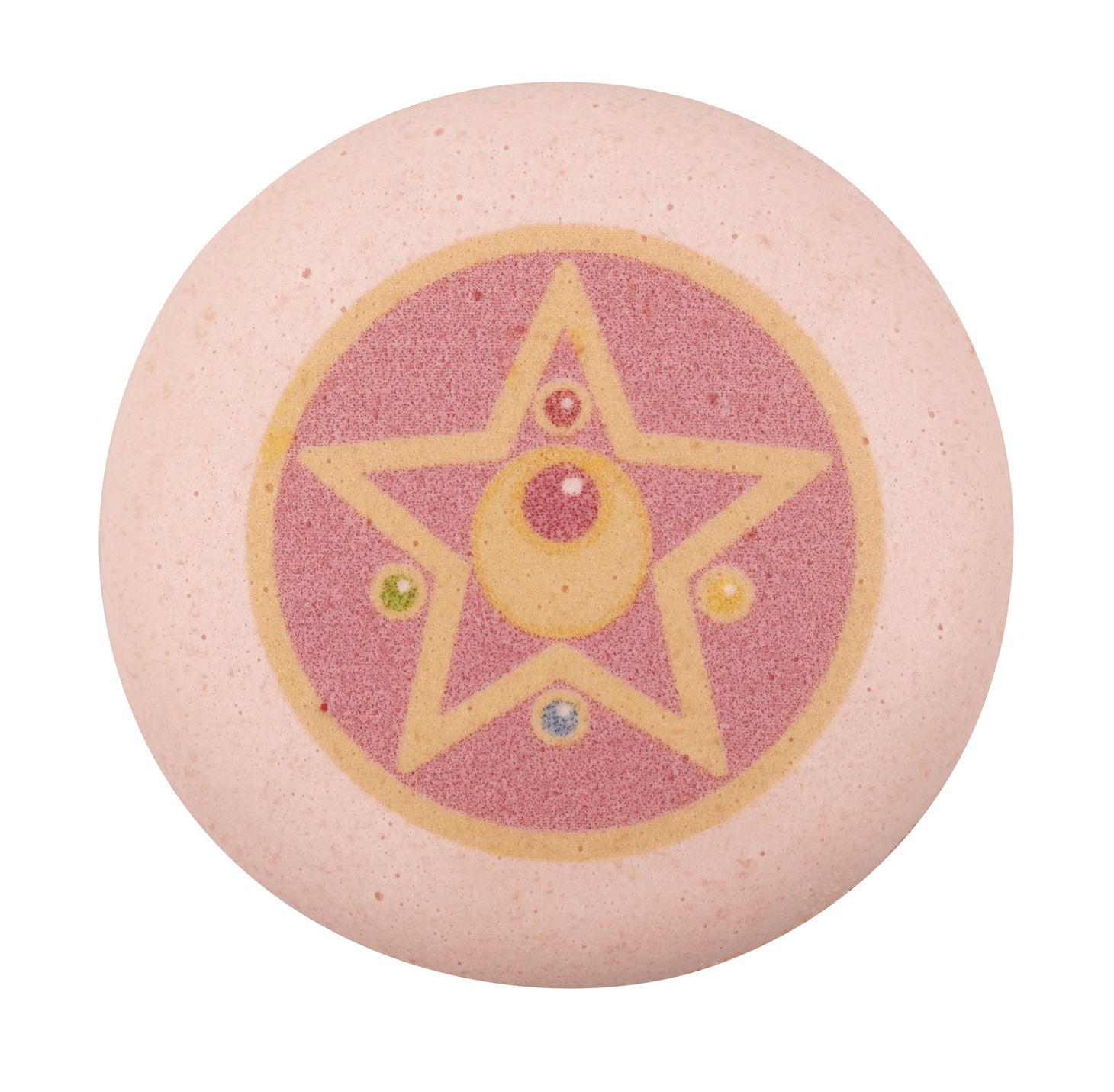 「クリスタルスターコンパクト」柄のマカロン。