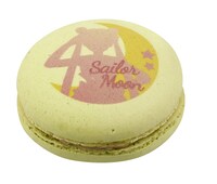 「セーラームーンシルエット」柄のマカロン。