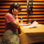 シマリスくん役の吉田小南美。