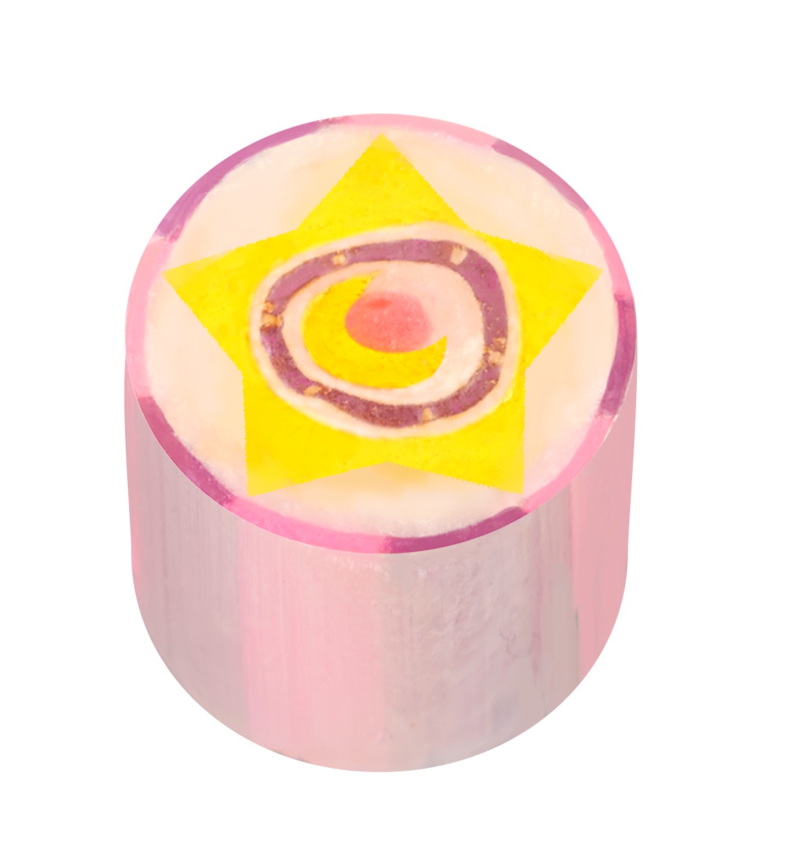 「星空のオルゴール」柄のキャンディ。ヨーグルト風味。