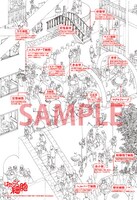 「はたらく細胞」下敷きの裏面。