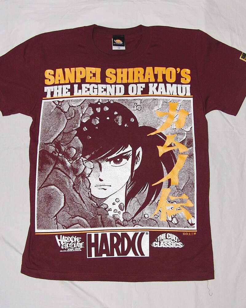 「KAMUI THE NINJA STORY（雀落しバーガンディ）」のフロント。