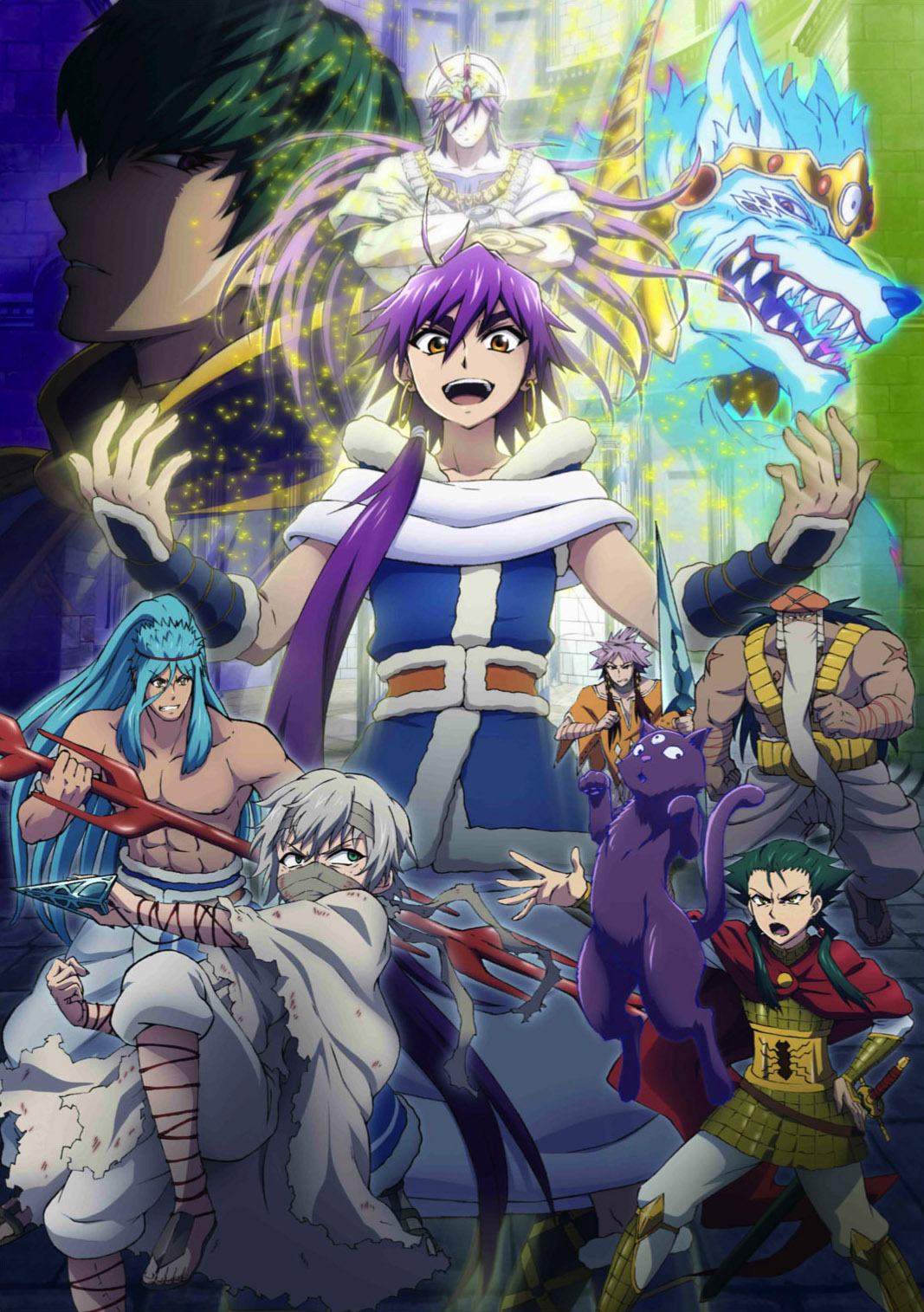 アニメ「マギ シンドバッドの冒険」ビジュアル